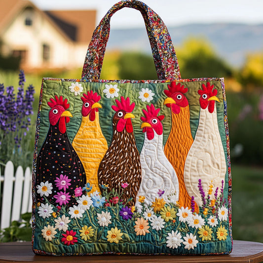 Farmhouse Fun LT2811018CL Quilted Tote Bag