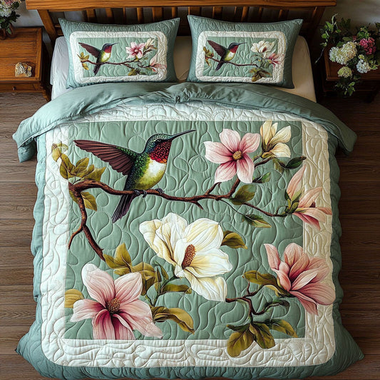 Magnolia Serenity Hummingbird WY2306037CL Duvet Cover Set