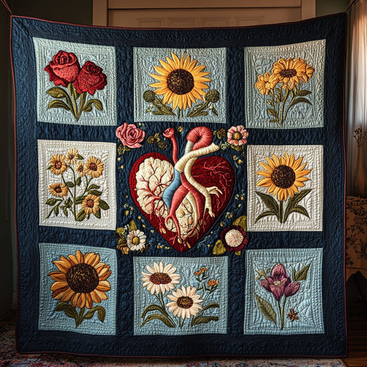Garden Heart WN2309043CL Quilt