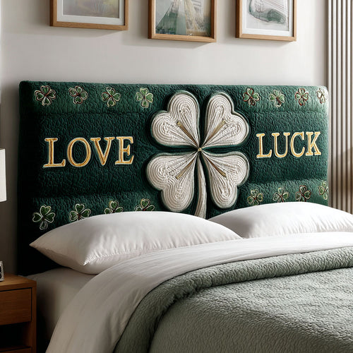 Charm Of Clover WJ0501022CL Quilted Headboard Slipcover