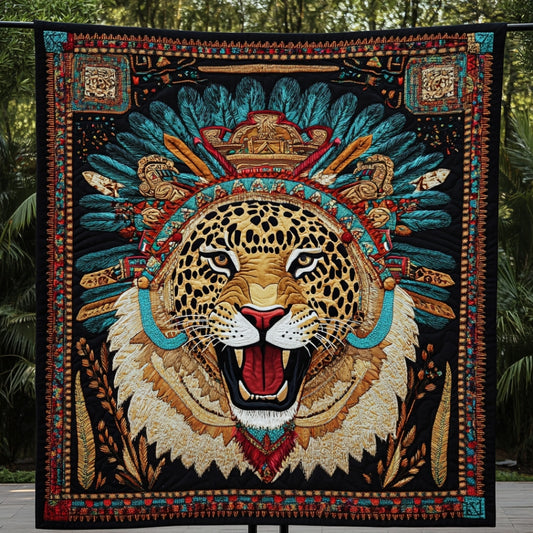 Cheetah Scream WU0612007CL Quilt