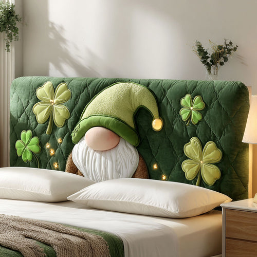 Cloverpatch Gnome WJ3112003CL Quilted Headboard Slipcover