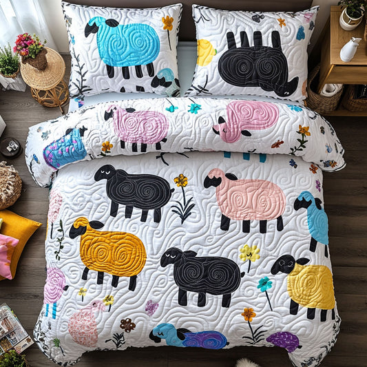 Colorful Sheep WU2802087CL Duvet Cover Set