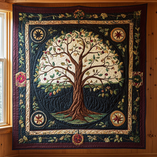 Compass Of Harvest CP0708042CL Quilt