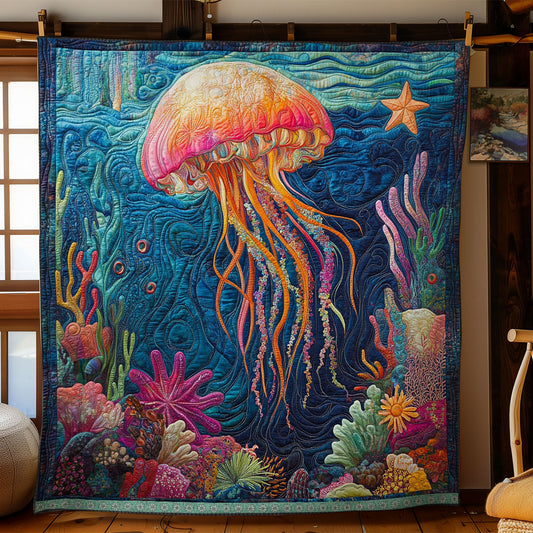 Coral Jellyfish WX2203015CL Quilt