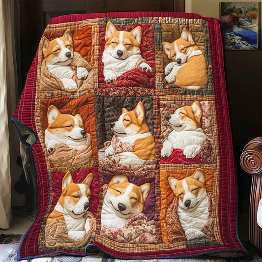 Corgi Snuggle YR3001003CL Quilt