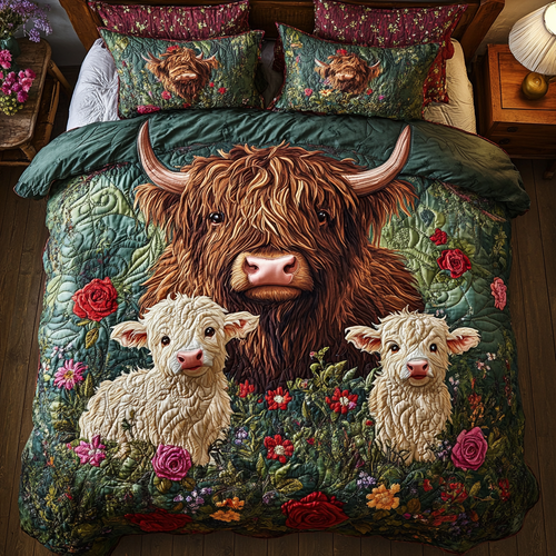 Cow In Garden YR1702031CL Duvet Cover Set