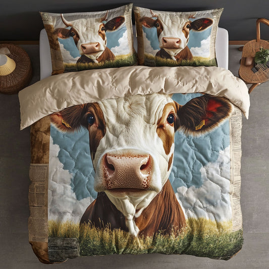 Cow Moo WU1102046CL Duvet Cover Set