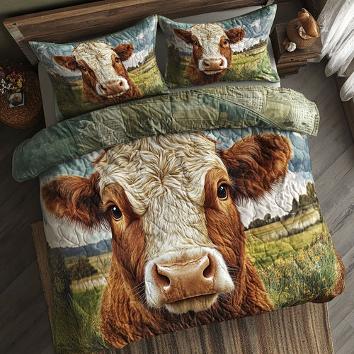 Cow Moo WU1102047CL Duvet Cover Set