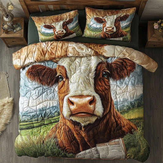 Cow Moo WU1102048CL Duvet Cover Set