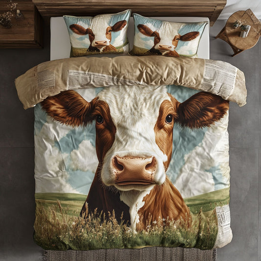 Cow Moo WU1102049CL Duvet Cover Set