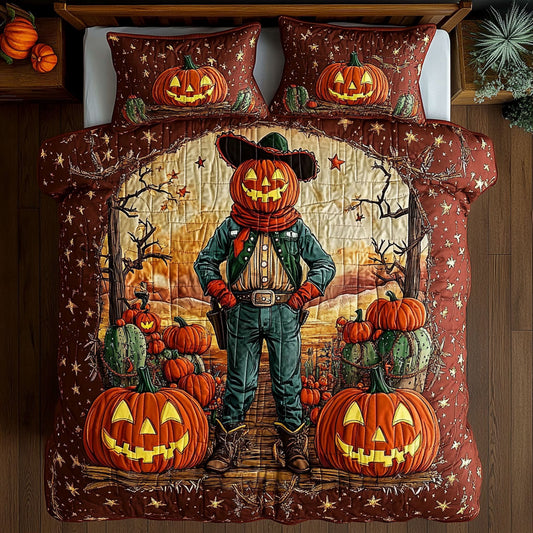 Cowboy Scarecrow WY0708016CL Duvet Cover Set