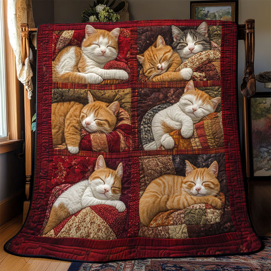Cozy Catnap YR0702043CL Quilt