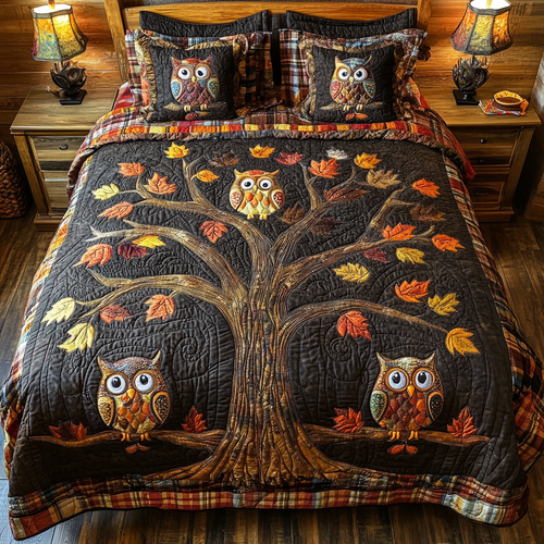 Cute Owl YR2201027CL Duvet Cover Set