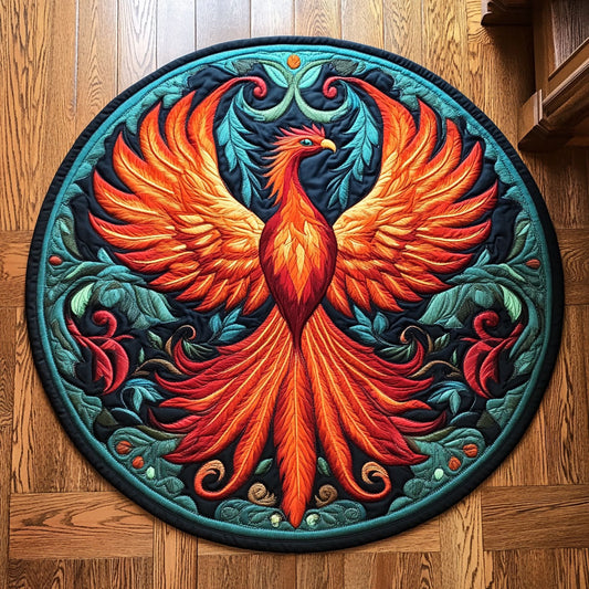 Ember Wings CP0707032CL Quilted Round Mat