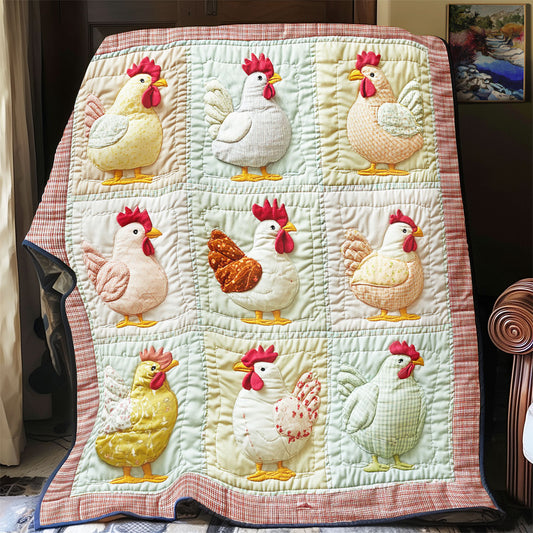 Chicken Farm CW2507023CL Quilt