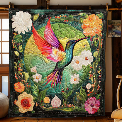 Blooming Hummingbird WJ0701003CL Quilt