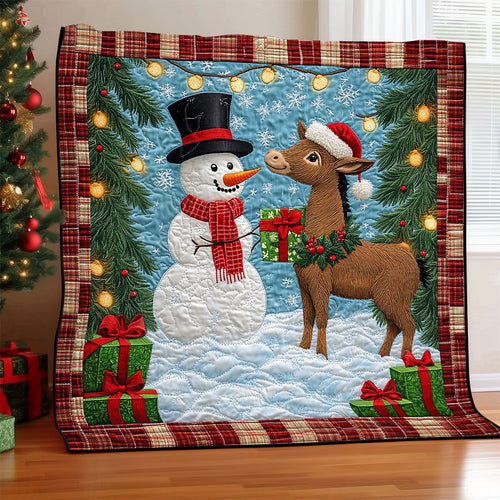 Happy Donkey CW1111032CL Quilt