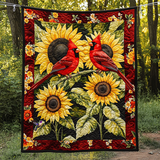 Cardinal Sunflower WT2310001CL Quilt