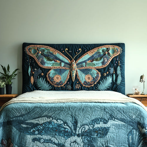 Spirit Wings Mandala KL1612005CL Quilted Headboard Slipcover