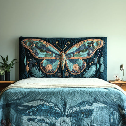 Spirit Wings Mandala KL1612005CL Quilted Headboard Slipcover