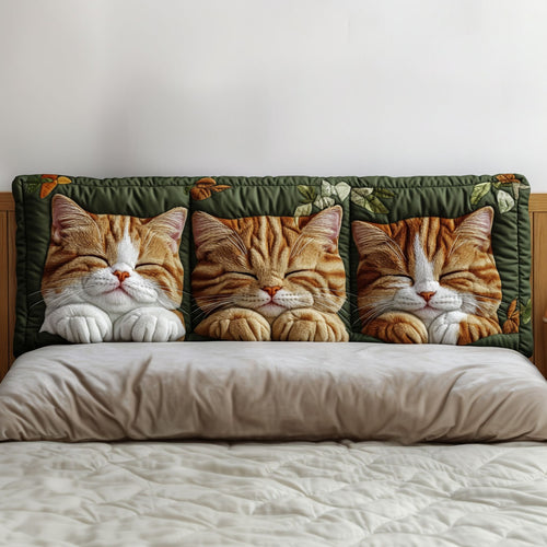 Peaceful Kitty KL0201008CL Quilted Headboard Slipcover