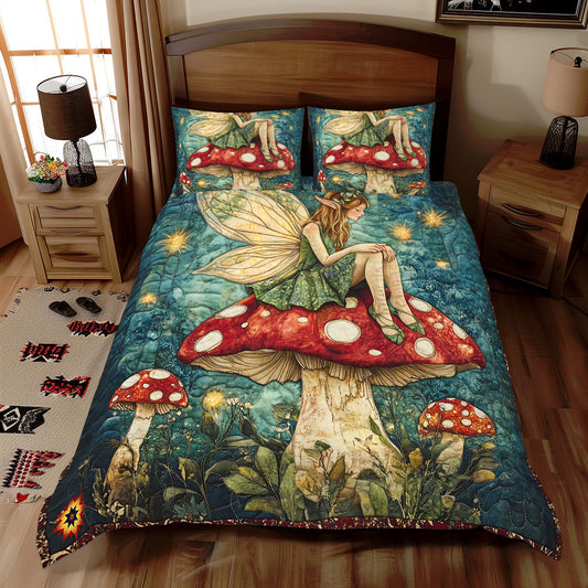 Stunning Fairy Tale Mushroom WX2612117CL Duvet Cover Set