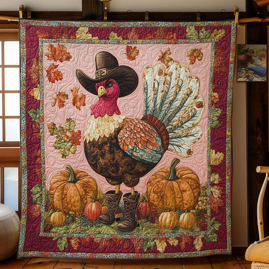 Turkey In Boots WN0801032CL Quilt