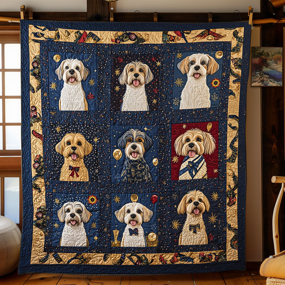 Paws Celebration WJ1912036CL Quilt