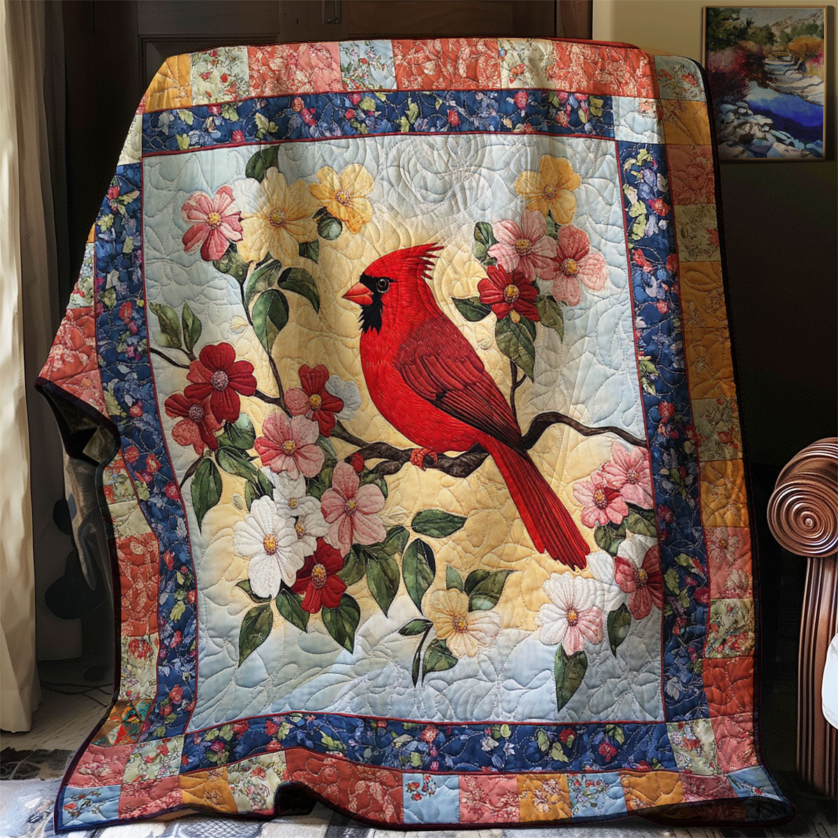 Cardinal Bloom WJ2112004CL Quilt