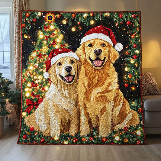Golden Retriever WU1810022CL Quilt