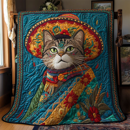 Sombrero Cat WN0302013CL Quilt