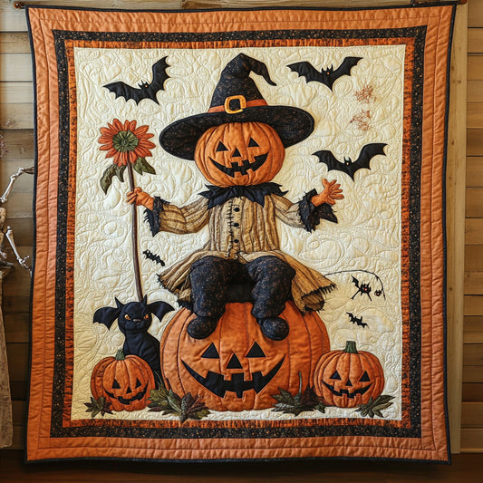 Lantern Laughter Scarecrow WN0508018CL Quilt