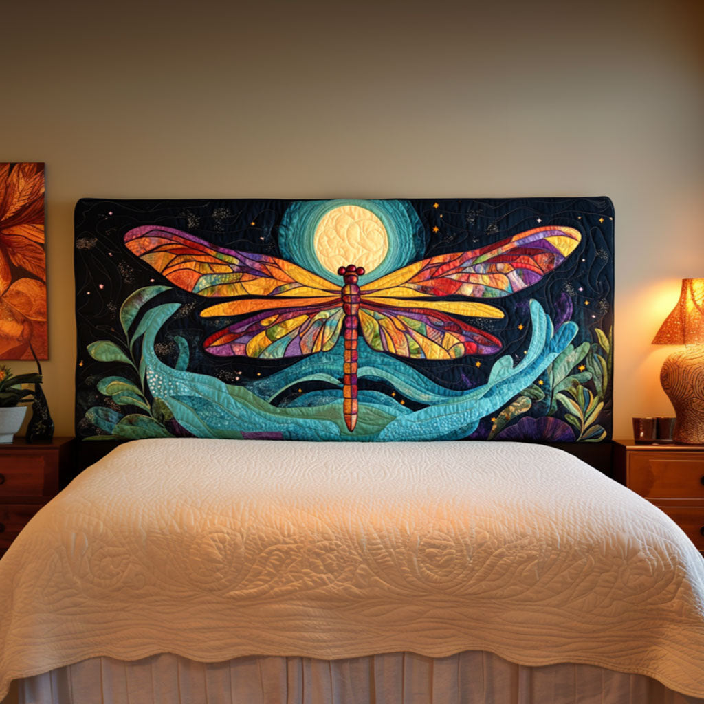 Ethereal Lunar Dragonfly KL1612008CL Quilted Headboard Slipcover