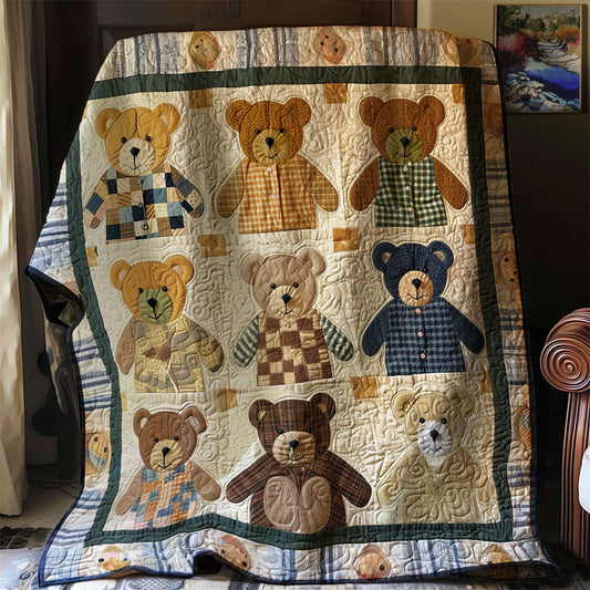 Baby Bear WJ1403001CL Quilt