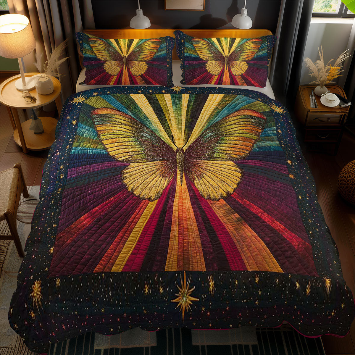 Celestial Butterfly WN3012057CL Duvet Cover Set