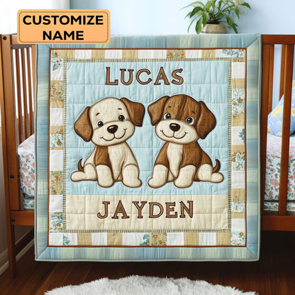 Best Buddy Nap WJ2507002CL Personalized Baby Quilt