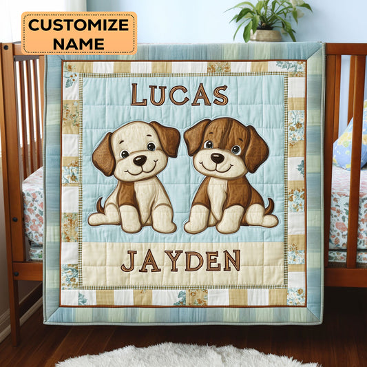 Best Buddy Nap WJ2507002CL Personalized Baby Quilt
