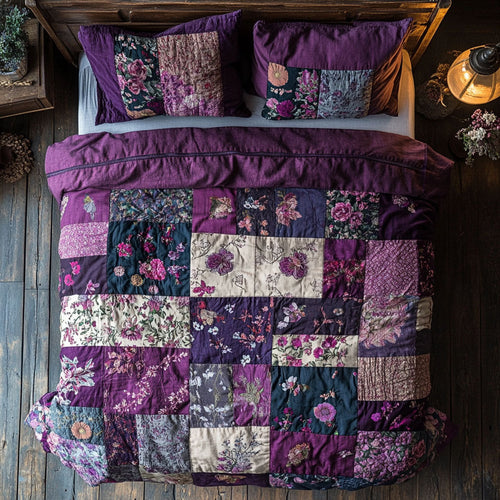 Blooming Patchwork WX1906003CL Duvet Cover Set