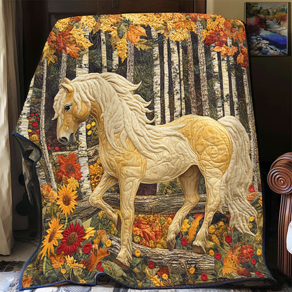 Autumn Horse WX1306001CL Quilt
