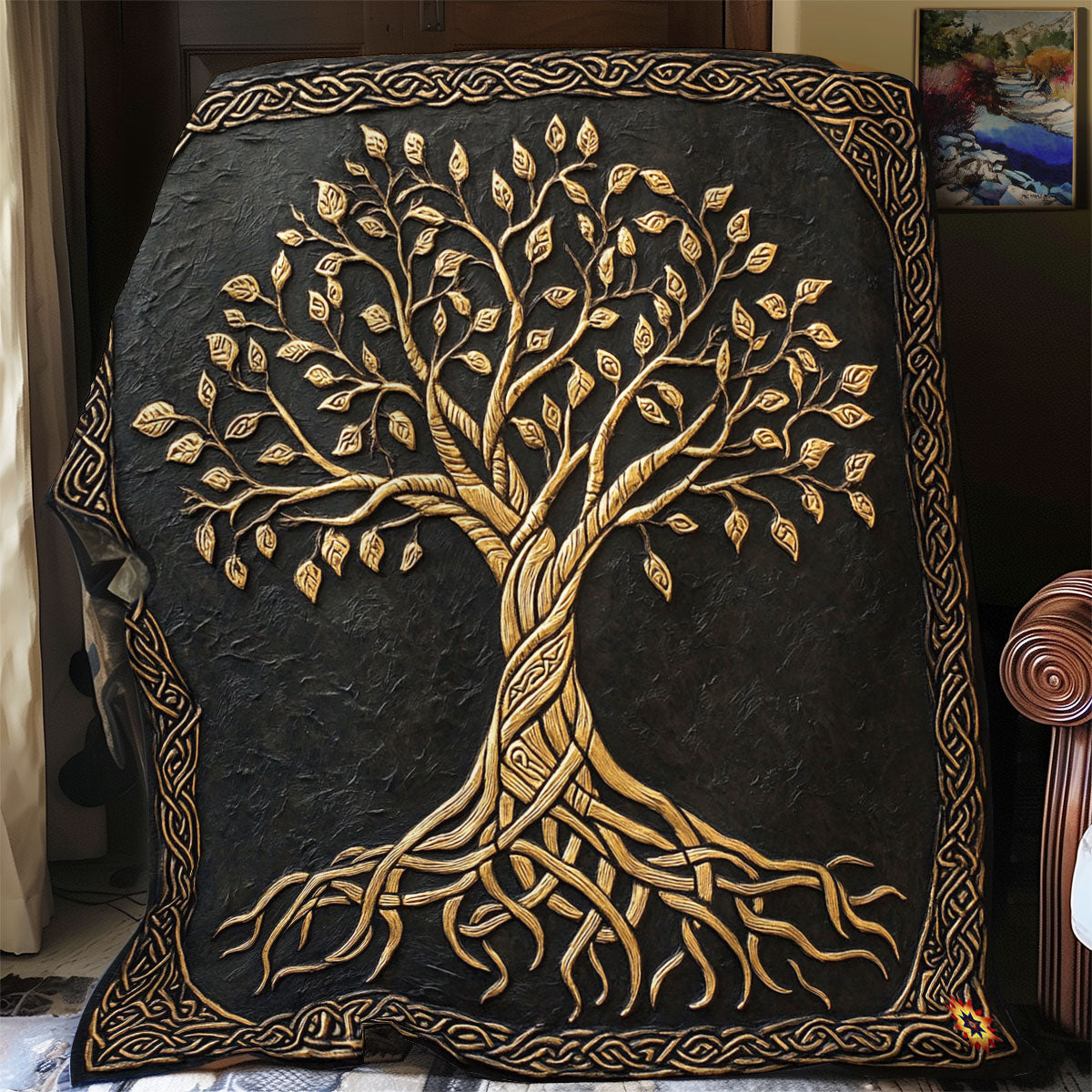 Celtic Spirit Tree WJ1312003CL Quilt