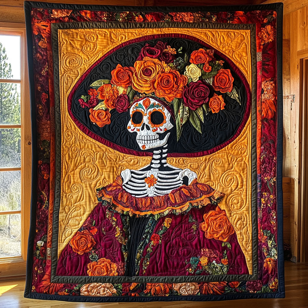 Golden Catrina CP1009003CL Quilt