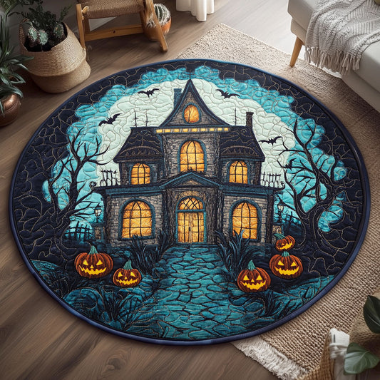 Bloodmoon Hollow WJ0608046CL Quilted Round Mat