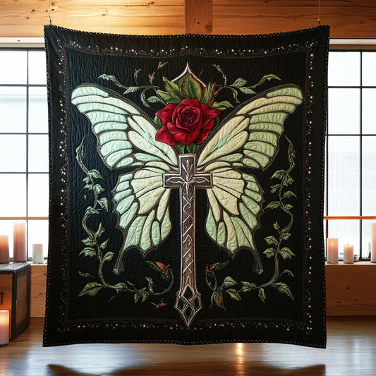 Butterfly Cross Dream CW0910007CL Quilt