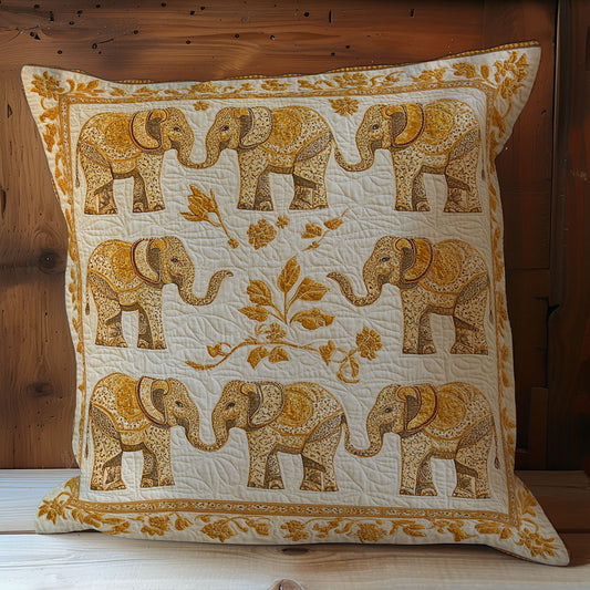 Elephants WY1102070CL Quilt Pillow Case