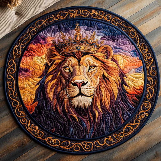 Lion King CQ2104005CL Quilted Round Mat