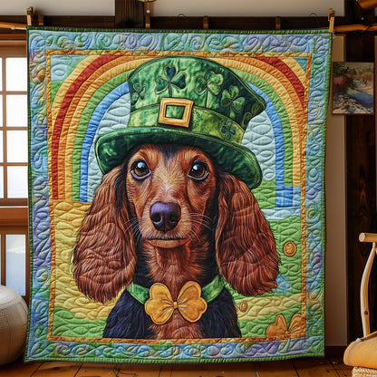 Dachshund Dapper Day WN0907024CL Quilt