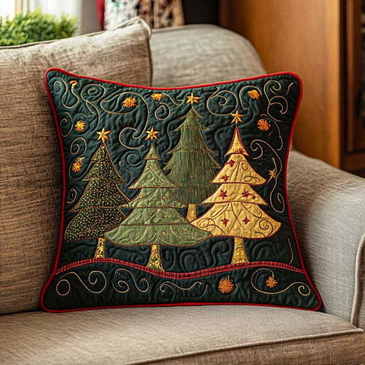 Christmas Tree Forest WP2211052CL Quilt Pillow Case