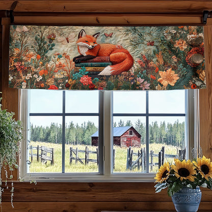 Fox Meadow WN0807048CL Quilted Valance