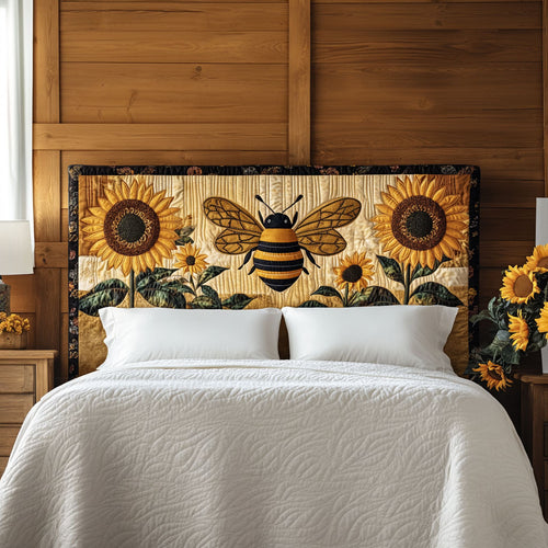 Bee and Sunflower KL1912025CL Quilted Headboard Slipcover